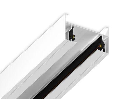 Шинопровод накладной однофазный Standard 220V GL7105 WH белый 3000*32.5*19.8 (ввод питания, 1 заглушка, крепление в комплекте)