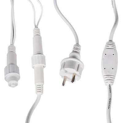 A-026 WW/W FLASH гирлянда светодиодная 10м 100LED влагозащищен. морозостойкая