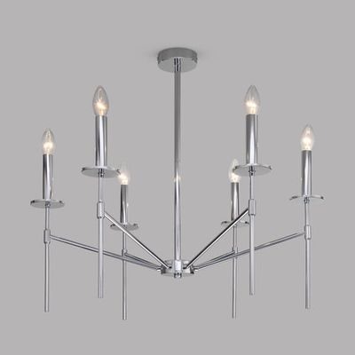 Умная потолочная люстра 60142/6 хром