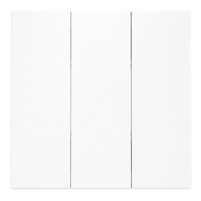 VLS000502 Клавиши для выключателя/переключателя трехклавишного, S70 (белый матовый). (ТМ Maytoni)