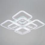 09838-0.3-4+4B WH (RGB) светильник потолочный