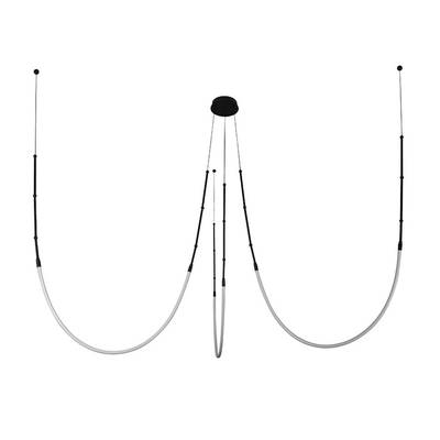Подвесная люстра Arte Lamp KLIMT A2850SP-38BK, 1хLED