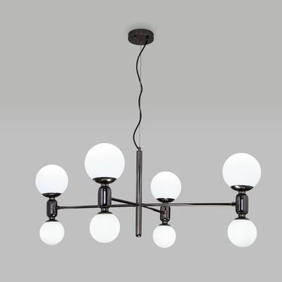 Подвесная люстра 30182/8 черный жемчуг