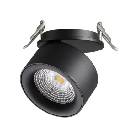 358783 SPOT NT21 526 черный Светильник встраиваемый светодиодный IP20 LED 25W 4000K 2200Лм 100-265V GRODA