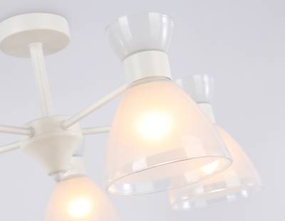 Светильник подвесной TR3179/5 WH белый E27/5 max 40W D570*280