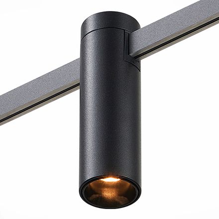 ST810.406.05 Магнитный трековый светильник FARM Черный LED 1*5W 3000K 227Lm Ra90 60 IP20 D35xH112 24