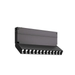 ST686.436.09 Св-к трек. Черный LED 1*9W 3000K 700Lm Ra>90 34° IP20 L258xW26xH137 220V