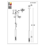 SL1577.503.01 Светильник подвесной ST-Luce Белый/Белый LED 1*5W 3000K