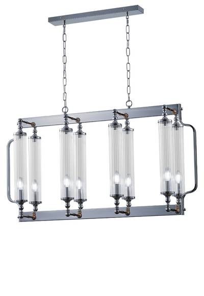 Люстра Crystal Lux TOMAS SP8 L1000 CHROME 3671/308