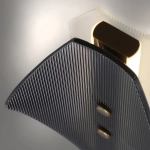 Настенный светодиодный светильник со стеклянным плафоном 303054 LED латунь, LED