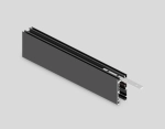 Шинопровод низковольтный накладной Magnetic 48V 10mm GL1912 BK черный IP20 1000*21*43