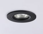 Светильник встраиваемый TN102451 BK черный GU5.3 D85*28