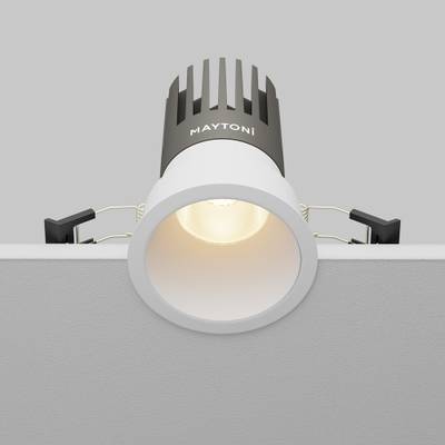 Встраиваемый светильник Dip Hight+ 3000K 15Вт 50° DL118-15W-3K-W. TM Maytoni