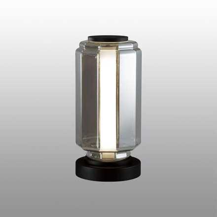 5408/10TL HIGHTECH ODL_EX24 35 черный/дымчатый/металл/стекло/акрил Настольная лампа LED 10W 3000K 700Лм JAM