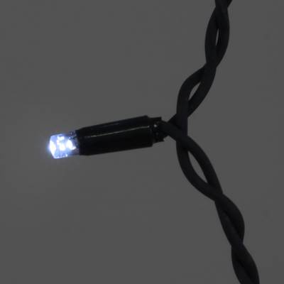 A-518 W гирлянда светодиодная "Бахрома", 5х0,9м, 240LED, провод черный, морозостойкий