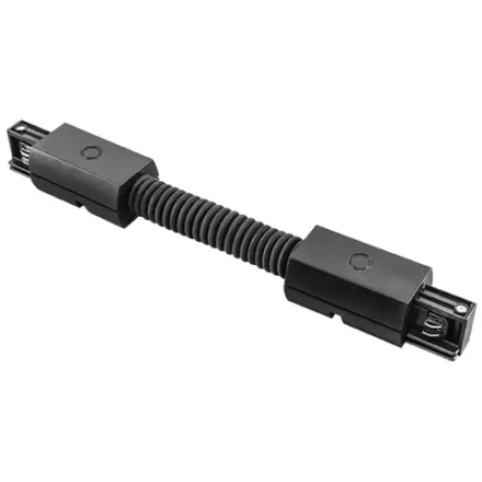 504157 Соединитель трековый трехфазный BARRA регулируемый гибкий ЧЕРНЫЙ Lightstar
