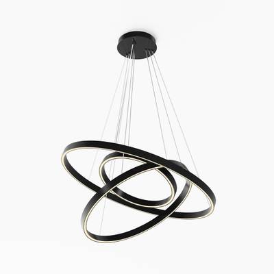 Подвесной светильник Rim 3000-4000К 107Вт, MOD058PL-L100BK. TM Maytoni