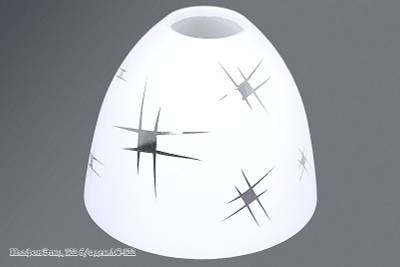 Плафон "Этюд 122" б/с дек.ЛС-122 (минимальный заказ 8 шт.)