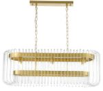 SL1228.203.08 Люстра подвесная ST-Luce Золотистый/Прозрачный E14 8*40W