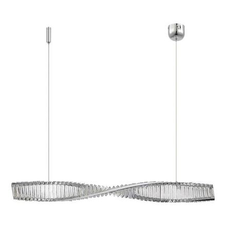 SL6205.123.01 Светильник подвесной ST-Luce Хром/Прозрачный LED 1*25W 3000K