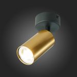 ST303.202.01 Потолочный светильник Золотистый GU10 1*50W  IP20 D70xH168 220V Без ламп