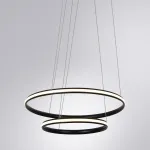Подвесная люстра Arte Lamp MERIDIANA A2198SP-2BK, 1хLED