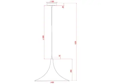 Подвесной светильник Arte Lamp CARMEL A7080SP-1BK, 1хE14