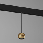 Slim Magnetic Трековый светильник 5W 4200K Event латунь 85040/01