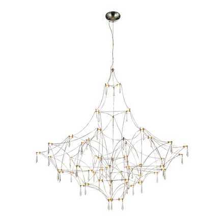 SL6601.113.114 Светильник подвесной ST-Luce Хром/Прозрачный LED 114*0,5W 3000K