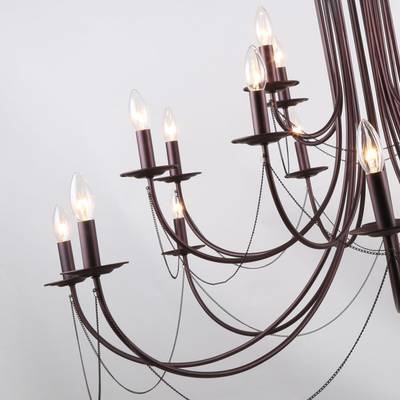 Подвесная люстра Plini 2590-20P, 20*E14*40W. ТМ F-Promo