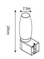 Подсветка для зеркал Arte Lamp AQUA-BASTONE A1209AP-1AB, 1хE14