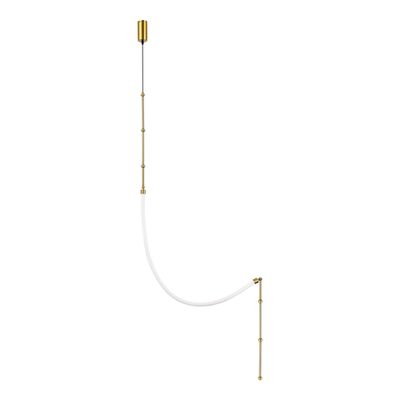 SL6132.301.20 Светильник настенно-потолочный ST-Luce Латунь/Белый LED 1*20W 3000K