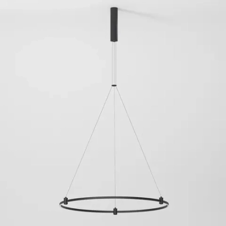 Esthetic Magnetic Шинопровод с тросовыми креплениями Round черный Ø800 85138/00