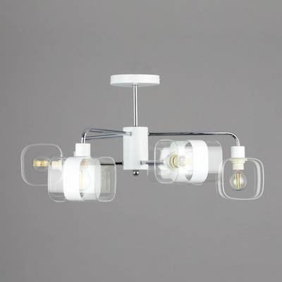 Citilux Бертон CL140160 Люстра потолочная Белая