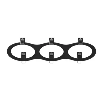 217937 Рамка INTERO 111 Triple ROUND ЧЕРНЫЙ Lightstar