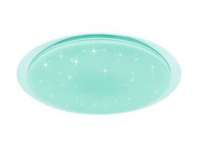 Светодиодный светильник c подсветкой RGB FF470 WH белый 60W D450*70 (ПДУ ИК)