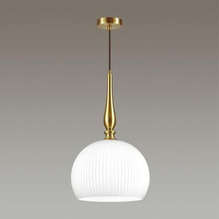 4765/1 PENDANT ODL21 491 белый/бронзовый Подвес E27 60W RUNGA