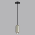 5053/1D PENDANT ODL24 375 черный/серый/металл Подвес GU10 LED 4W OVALI