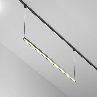 Трековый светильник Basis Elasity 3000К 52Вт 120°, TR170-1-52W3K-B. TM Maytoni
