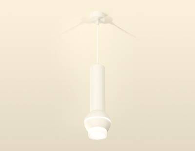 Комплект подвесного светильника с дополнительной подсветкой XP1101010 SWH/FR/CL белый песок/белый матовый/прозрачный MR16 GU5.3 LED 3W 4200K (A2301, C6355, A2010, C1101, N7160)