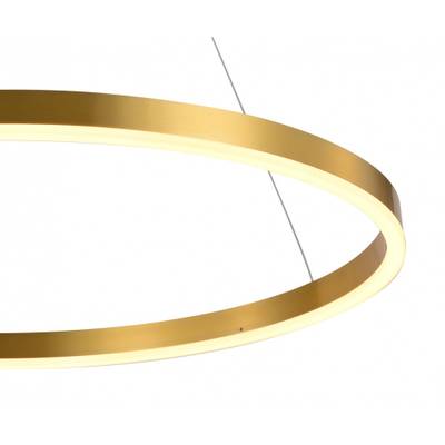 08212,36A(3000K) Подвес Тор латунь d40 h150 Led 24W (3000K) 2 типа крепления