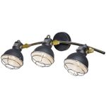 Настенный светильник Escada 1135/3A E14*40W Black/Chrome
