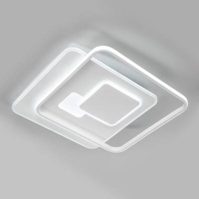 Потолочный светодиодный светильник с регулировкой яркости и цветовой температуры 90255/1 белый