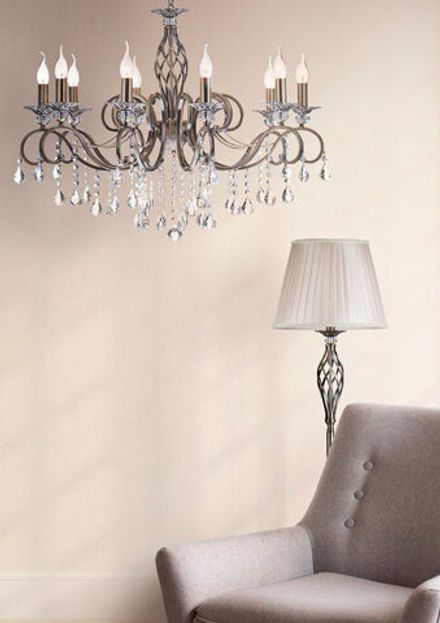Люстра Grace E14х10, RC247-PL-10-R. TM Maytoni