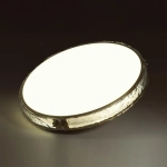 7722/140L PIKO LED SN 564 Светильник металл/пластик/стекло/белый/золотой LED 140Вт 3000-6000K D800 IP20 пульт ДУ FELICE