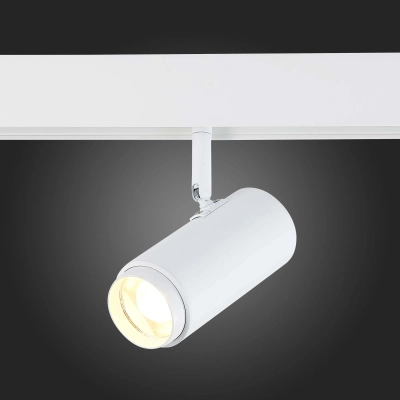 ST357.546.06 Магнитный трековый светильник ZOOM белый LED 1*6W 4000K 667Lm Ra>80 10-60° IP20 L137xW59xH178 48V
