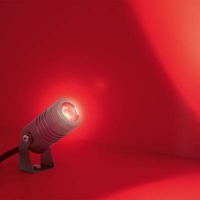 Светильник KT-RAY-COLOR-R42-6W RGB (DG, 25 deg, 12V) (Arlight, IP67 Металл, 3 года)