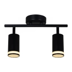 16001-9.5-002CT SPOT LIGHT GU10 BK светильник точечный Reluce Technical, GU10х2