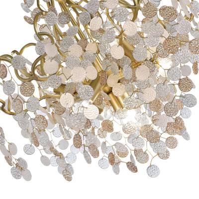 SL1650.303.08 Люстра подвесная ST-Luce Латунь/Прозрачный, Золотой E14 8*60W