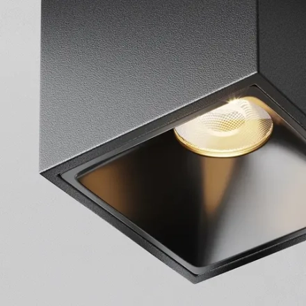 Потолочный светильник Альфа / Alfa LED 8 Вт 3000 К 60°, C065CL-8W3K-SQ-B. TM Maytoni